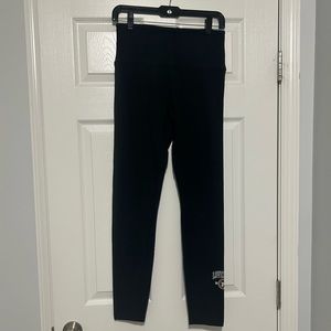 Victoria’s Secret Pink Cotton High Waist Full Length Legging Size XS Logo